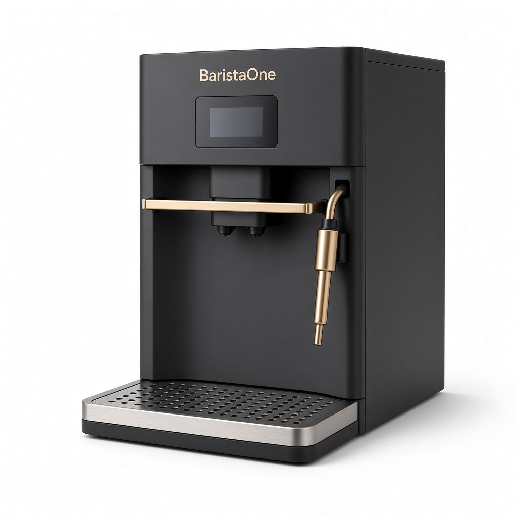 TAWAGOLD BaristaOne Automatic from a side angle